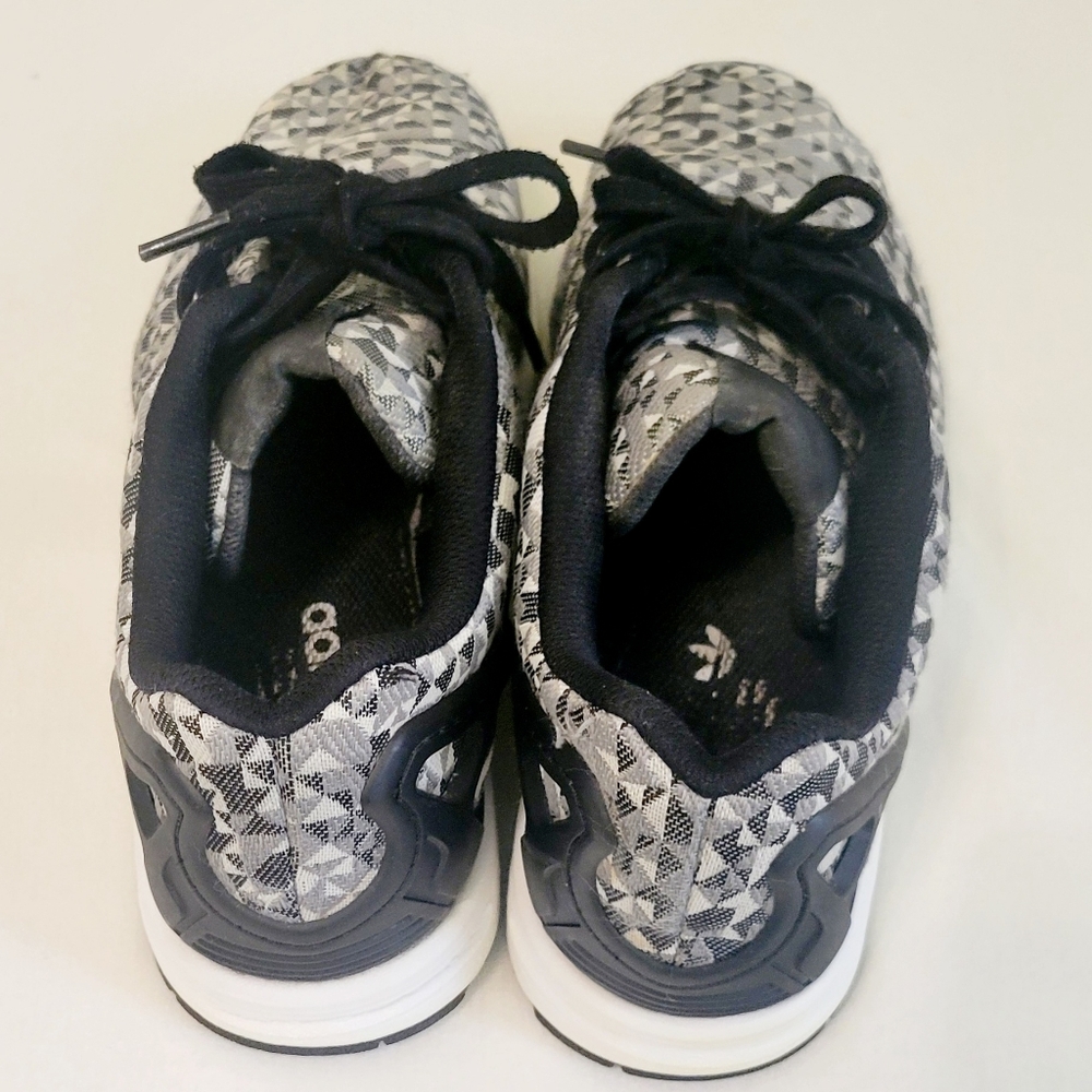 *Sold* Adidas ZX Flux Weave Grey Prism 2015 Men's Size 10 Shoes Runners Trainers - Picture 11 of 12